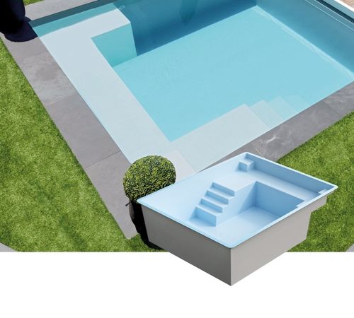 Modèle de piscine MAXI CARRE, Polato Piscines