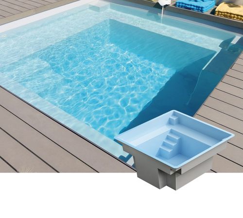 Modèle de piscine MINI CARRE, Polato Piscines