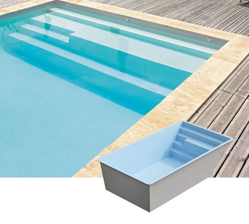 Modèle de piscine CAPITOLE 7, Polato Piscines